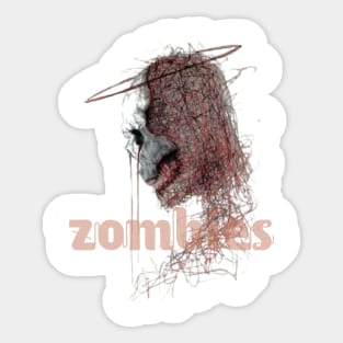 Zombies Sticker